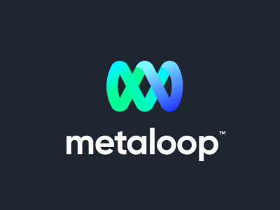 Metaloop Logo Design ( Logo for a metaverse platform )