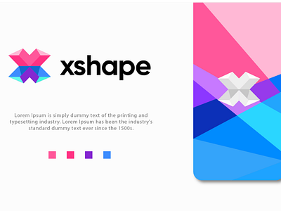 Xshape Logo Design ( Logo for a Architect software )