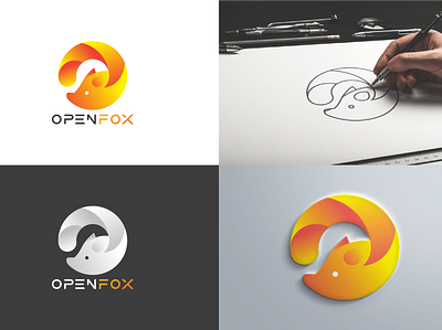 Openfox Logo Design app design logo software logo design vector