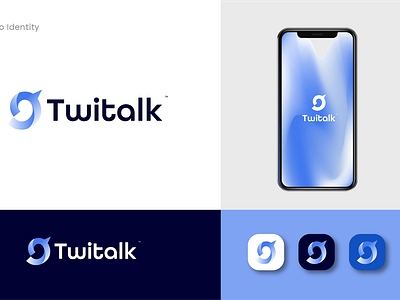 Twitalk Logo Design