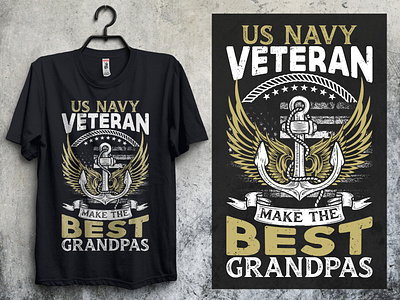 US NAVY VETERAN T-SHIRT DESIGN ( VETERAN T-SHIRT)