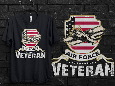 Air force veteran t-shirt design ( veteran t-shirt, design) air force air force tshirt apparel design illustration merchandise shirt design t shirt design tee tshirt tshirtdesign tshirtprinting typography shirt vector graphic veteran t shirt