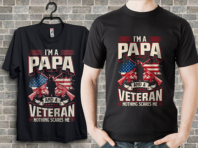 Veteran t-shirt design ( American veteran t-shirt)