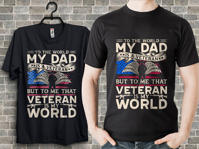 American veteran t-shirt design ( dad, veteran t-shirt) apparel custom t shirt design dad design graphicdesign illustration merchandise shirt design t shirt design tee tshirt tshirtdesign tshirtprinting vector graphic veteran vetern t shirt