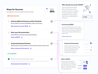 Onboarding Checklist Component