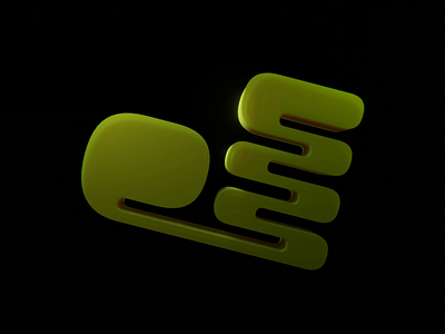 landing logo - 3D exploration 3d 3dabstract 3dillustration blender branding cinema 4d logo nft redshift render