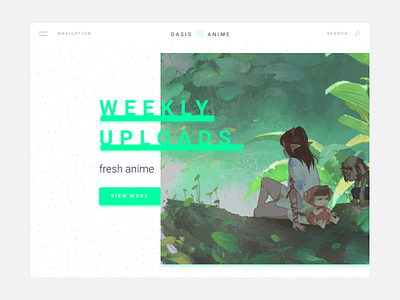 Anime Streaming Website Design by Rima on Dribbble