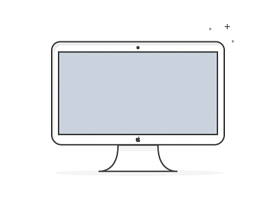 iMac Illustration - Day 003 / 100 illustration imac