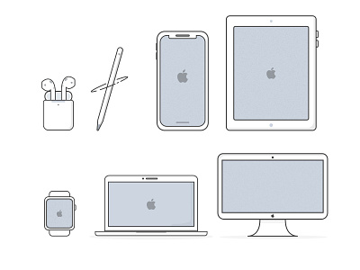 Apple Store Illustrations