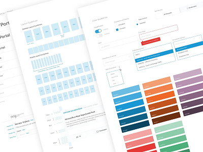 Web App Design System Progress