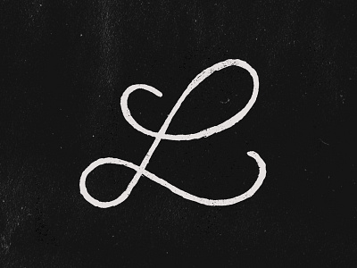 The Daily Alphabet | L a letter a day alphabet daily project hand drawn hand lettering letter lettering texture the daily alphabet type typography