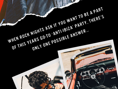 P&Co X Rock Nights Email Campaign