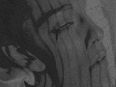 Experiment - 04 contrast gray grey grunge monochrome noise portrait texture