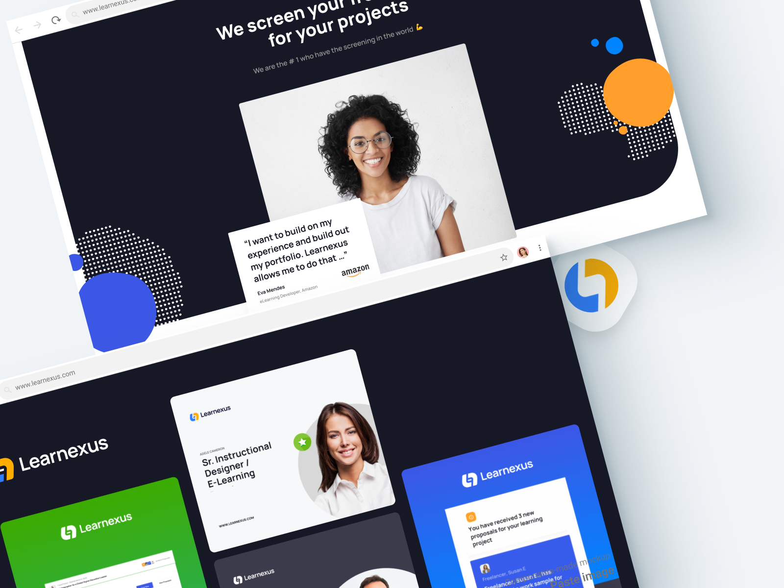 Learnexus.com - Visual Guideline by Aleksandar Nikcevic on Dribbble