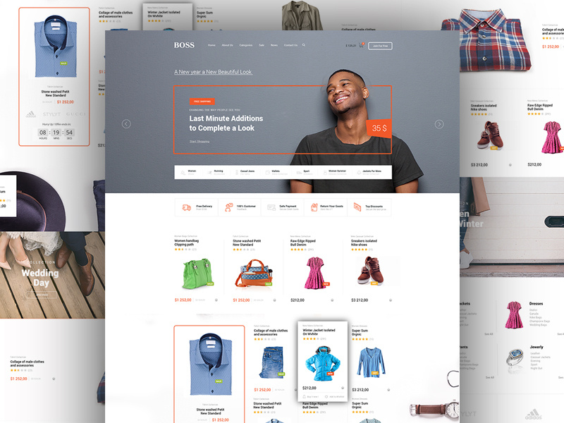 Fashion Ecommerce Web Design by Aleksandar Nikcevic on Dribbble