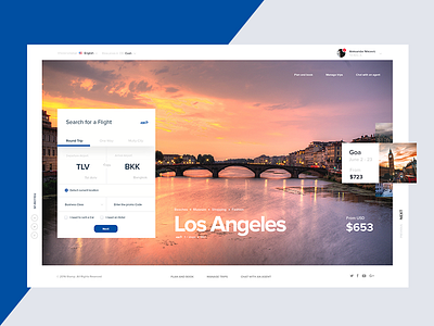 Airlines Landing - Where do you want to explore? airplane booking hotel interface landing travel ui ux web