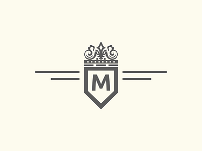 M Logo bike biking black brand branding logo m luxury michael minimal monogram mountain white