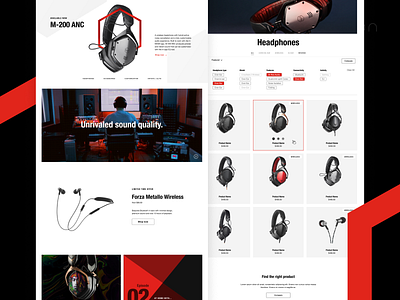 V-MODA - UX/UI Design