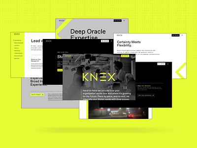 Knex Technologies - UX/UI Design & Development branding design graphic design interface logo marketing neuron product design ui ux ux design web website