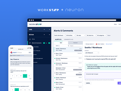 WorkStep - UX/UI Design