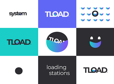 TLOAD -TM | Branding branding clean design graphic design illustration logo logo design pattern symbol typography vector
