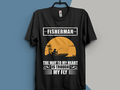 Fishing T-Shirt Design custom t shirt cycle t shirt design fish fishing fishing t shirt fishing t shirt design graphic design illustration logo tshirt tshirt design typography vector