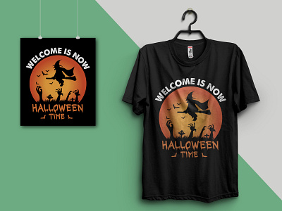 Halloween T-Shirt Design branding design graphic design halloween halloween tshirt ideas illustration logo t shirt design template tshirt typography vector