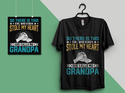 Grand Father T-Shirt Design branding clothing design custom text t shirt family grand father t shitr grandfather grandfather t shirt grandfather t shirt grandfather t shirt design grandpa graphic design illustration logo modern old old man t shirt t shirt design typography t shirt design vector