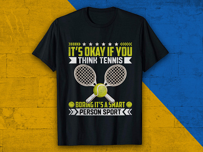 Tennis T-Shirt Design