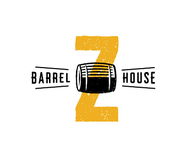 Barrel House Z Alternate barrel beer branding logo