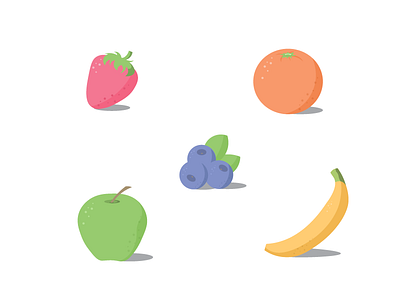 Fruit Flat Dribble 01