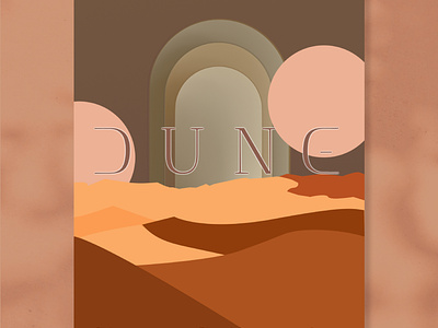 DUNE graphic design illustration