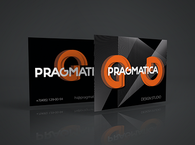 Brand identity for design studio "PRAGMATICA" branding graphic design logo motion graphics ui
