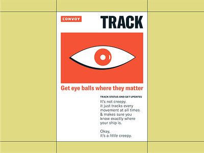 Track & Track branding convoy design identity illustration vector