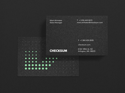 Checksum Business card