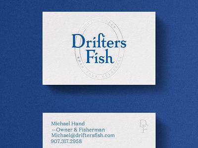 Drifters Fish Business Card