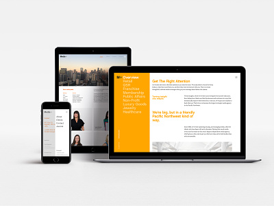 Media+ branding digital design uxui design website