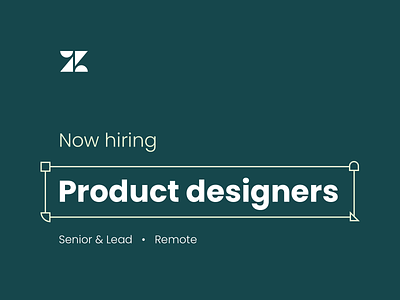 Now hiring - product designers / Zendesk hiring job product design ux zendesk