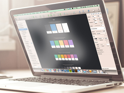 Color System color system colors desk.com library palette patterns salesforce sketch
