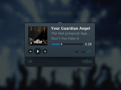 Rdio Mini player