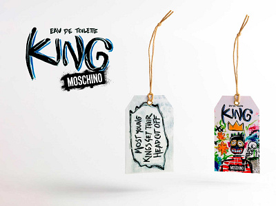 King by Moschino branding character design design diseño de personajes display empaque graphic design illustration logo