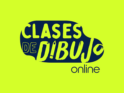 Logo para Clases de Dibujo Online branding graphic design identity logo logotype