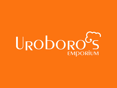 Uroboro's Emporium Logo branding graphic design identity logo logotipo logotype