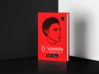 El Vampiro de la Colonia Roma, portada book cover cover design diseño de personajes editorial graphic design illustration ilustración portada