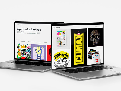 Diseño de Sitio Web Personal diseño web graphic design ui ux web website
