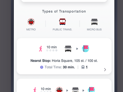 Transit app android booking commute design experience product trip ui user experience ux