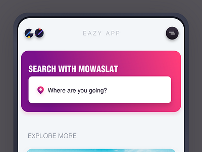 Eazyapp Main Screen.