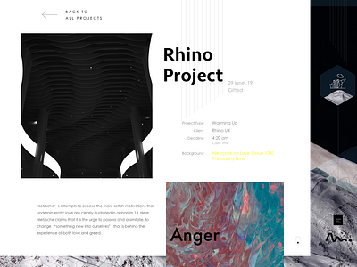 Abstract Project - Warming Up abstract mona wahba pleasure random ui uidesign uiux ux