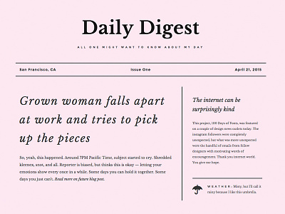Day 16 of #100DaysofFonts css google fonts html personal typography