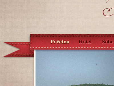 Home Hotel Rooms cloth design links navigation nirik pattern ribbon ui vintage web web design